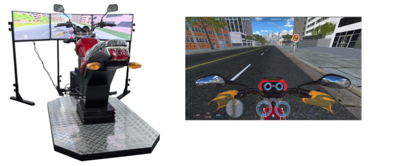 1D. MOTORCYCLE SIMULATOR